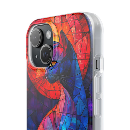 Celestial Cat iPhone 15 Skal - Mjukt