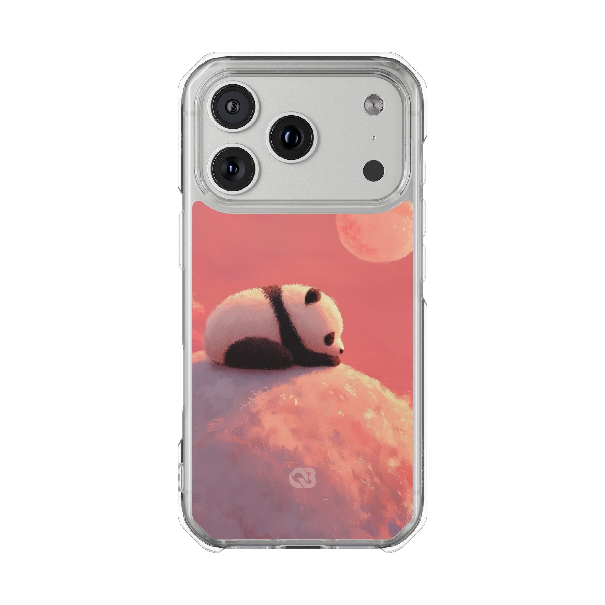 Rose Moon Panda · Impact Coque de téléphone pour iPhone · Magsafe