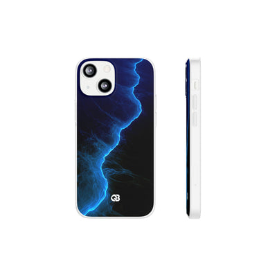 Electric Azure Drift · Lite Phone Case for iPhone ·  Blue