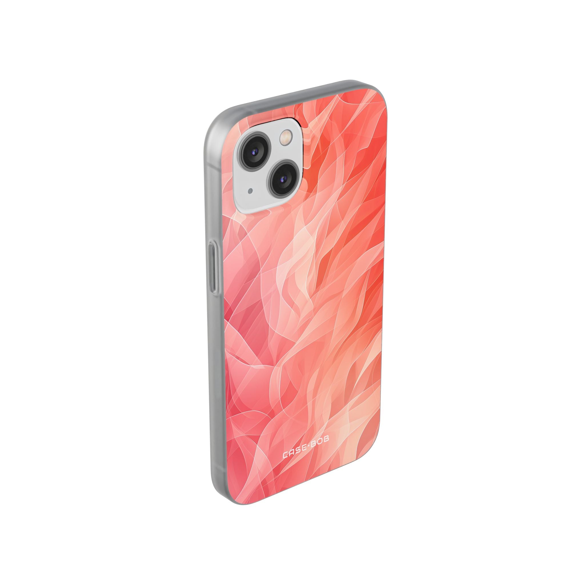 Peach Wave Drift iPhone 14 Case - Soft