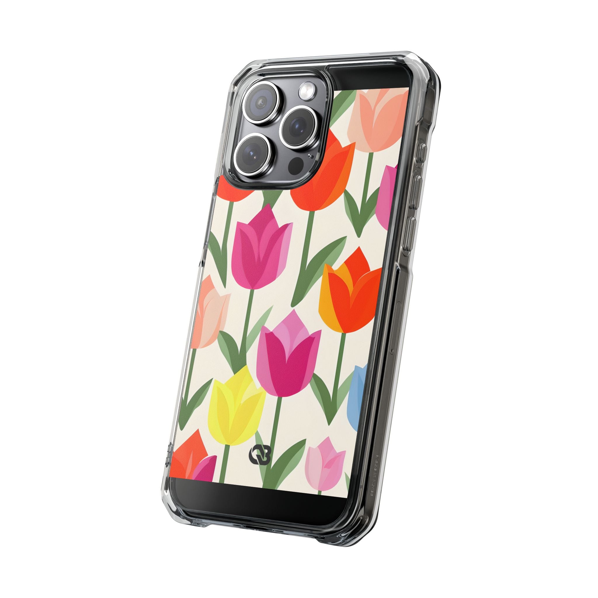 Vibrant Petal Grid · Impact Handyhülle für iPhone · Magsafe