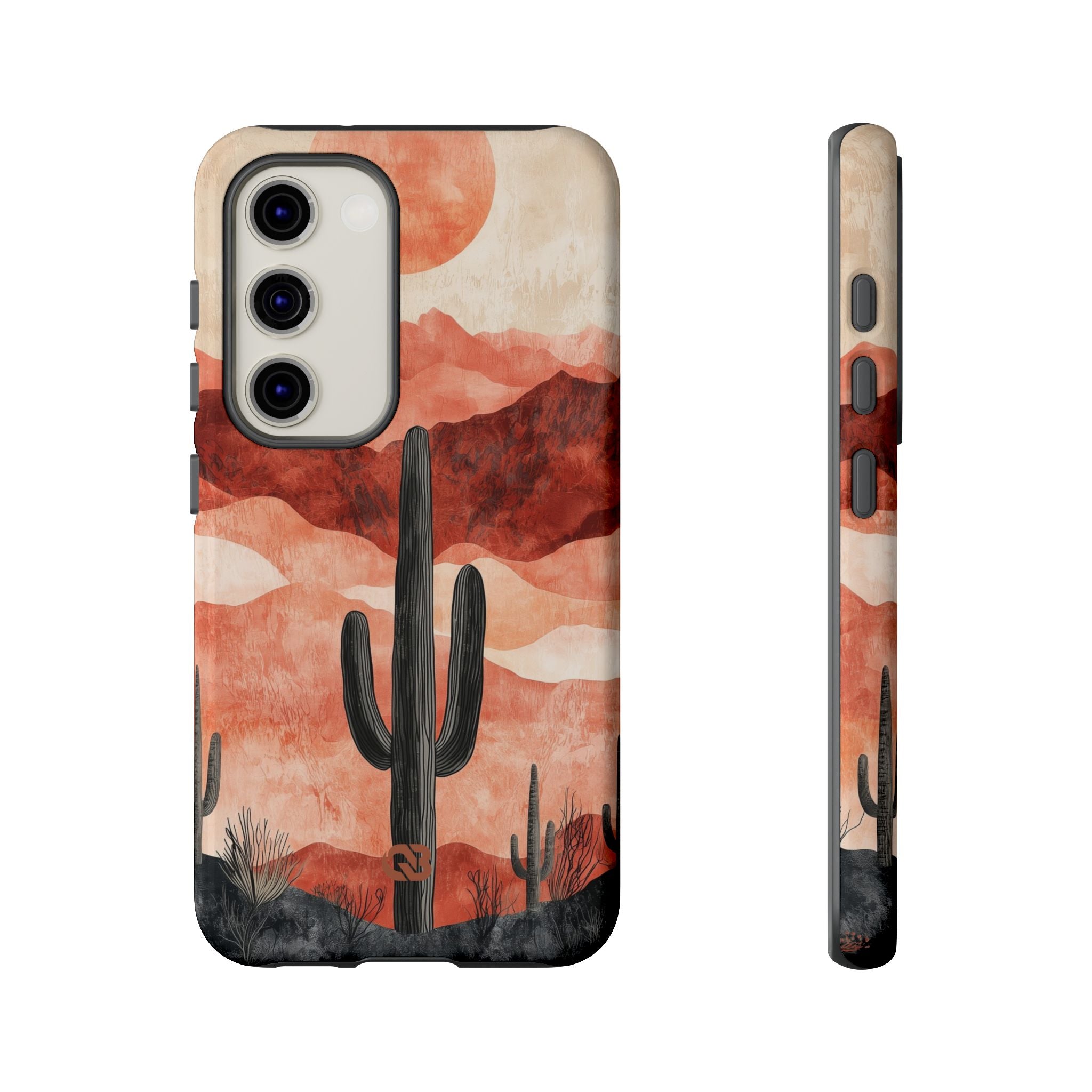 Terracotta Desert Sun · Tough Handyhülle für Samsung