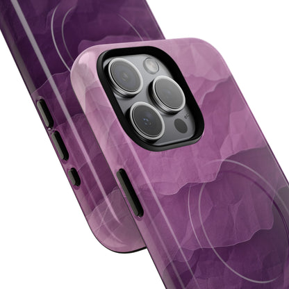Lilla Wave Layers iPhone 15 Pro Max Cover - Tough+