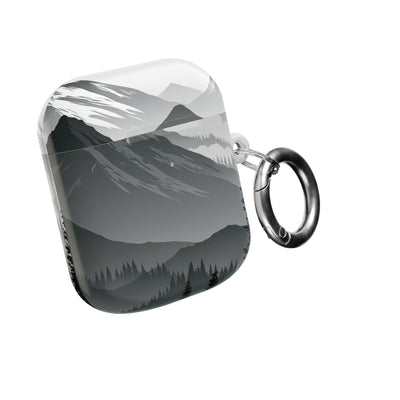 Alpine Horizon · Hard Case for AirPods & AirPods Pro · Black