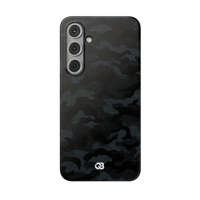 Blackout Urban Camo · Lite Phone Case for Samsung · Black