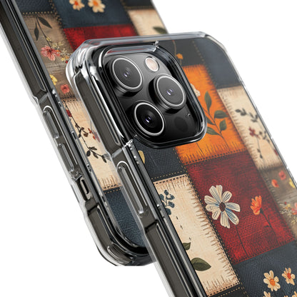 Patchwork Blooms iPhone 14 Pro Max - Impact suojakotelo