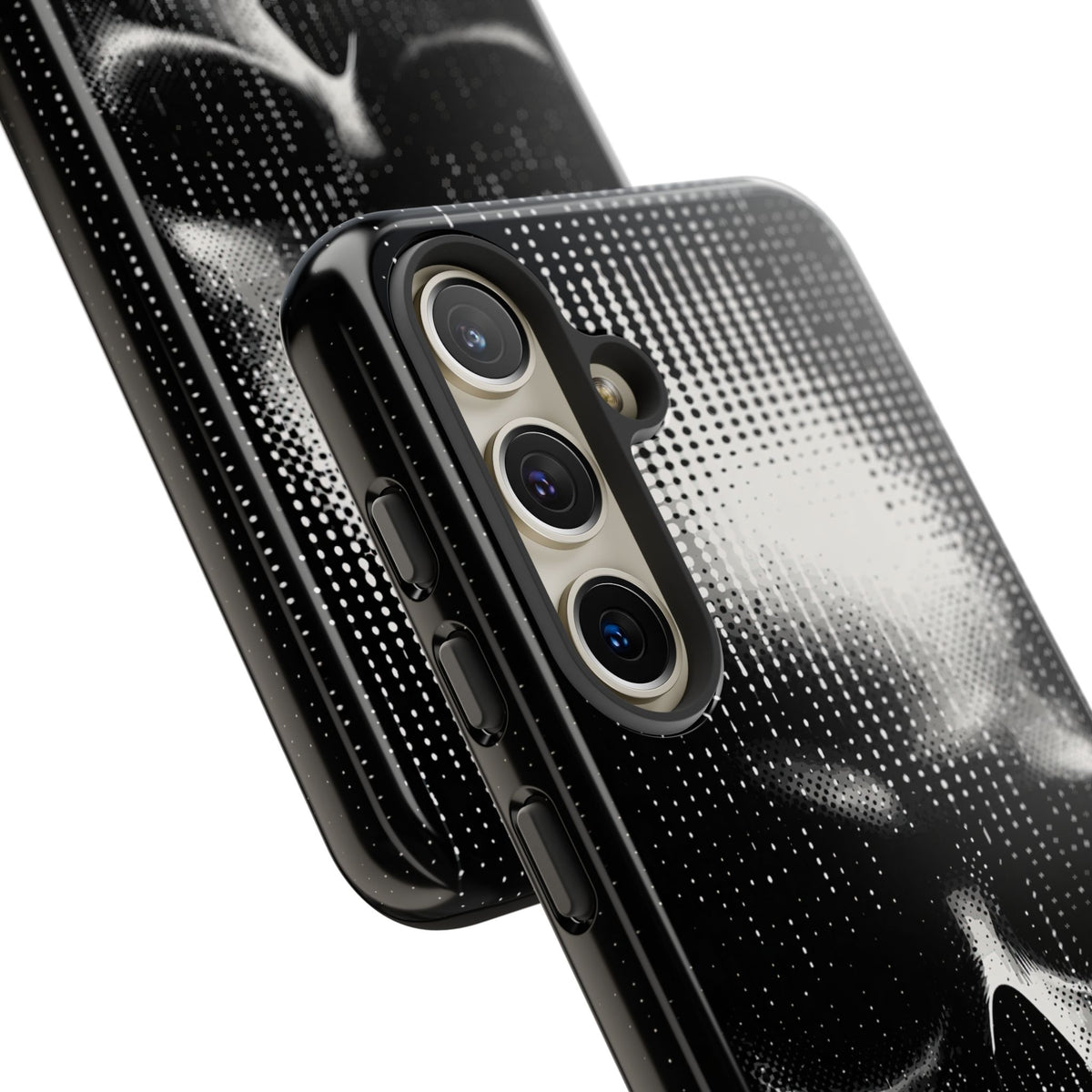 Raster Phantom · Tough Phone Case for Samsung · Black