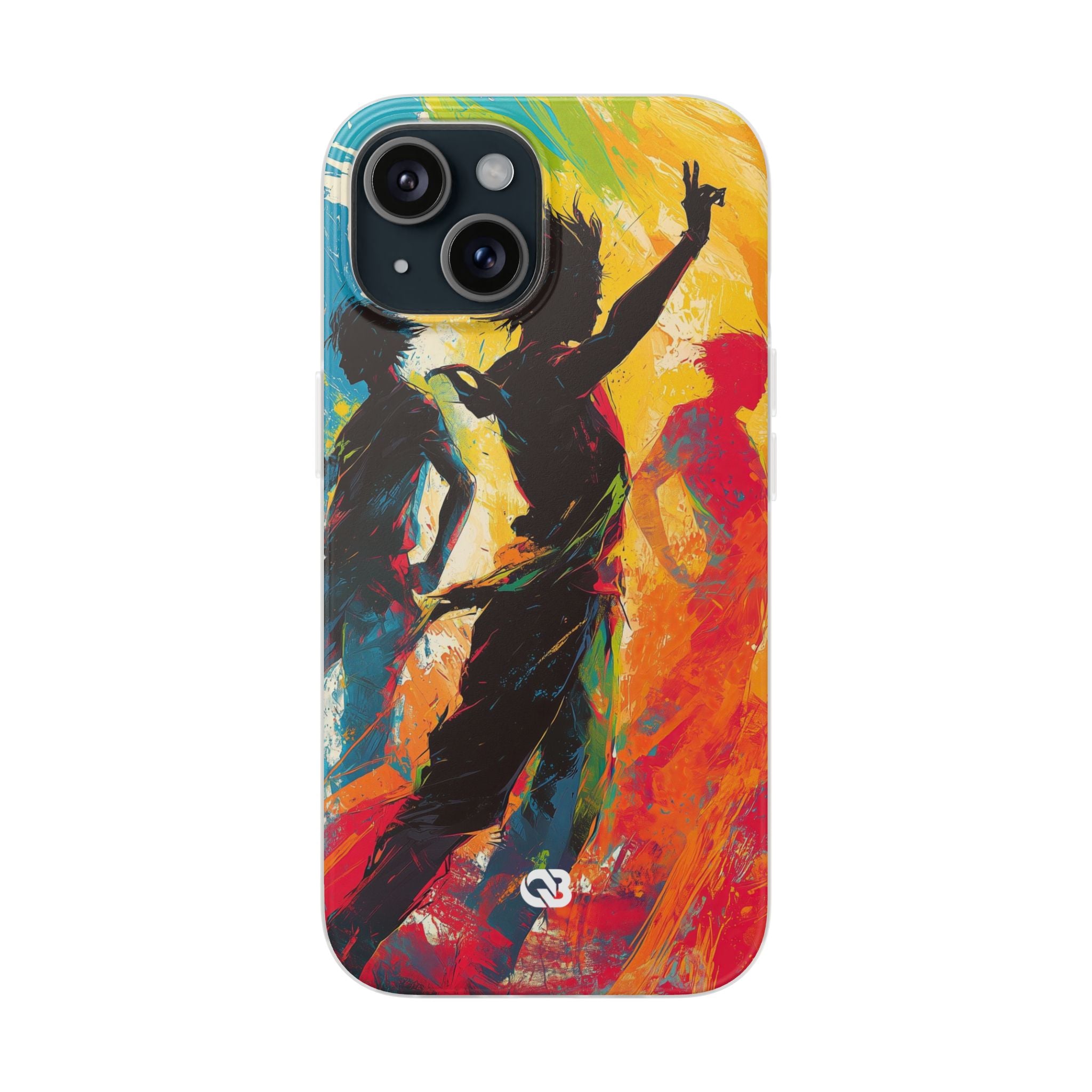 Electric Motion Blur · Soft Phone Case for iPhone