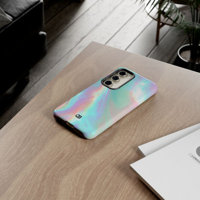 Prismatic Liquid Light · Tough Phone Case for Samsung · Teal