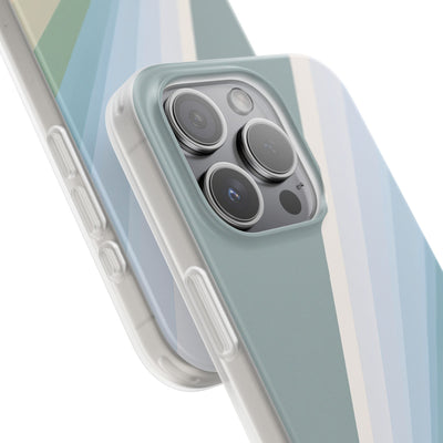 Green Lite Phone Case for iPhone - Sage Prism Beam