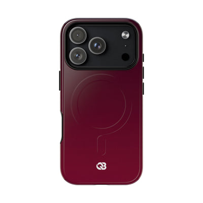 Bordeaux Spectrum · Tough 2.0 Magnetic Phone Case for iPhone · Red