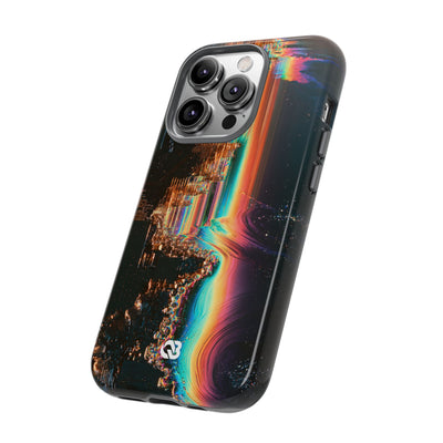 Prismatic Circuit · Tough Phone Case for iPhone · Black