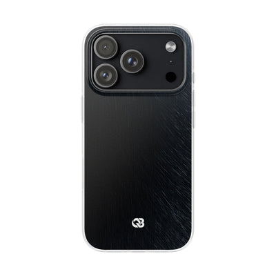 Brushed Obsidian Steel · Lite Phone Case for iPhone ·  Black