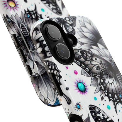 Butterfly Bloom iPhone 17 Case - Tough+ - CASE•BOB