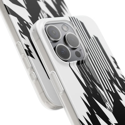 White Lite Phone Case for iPhone - Shattered Vector Spire