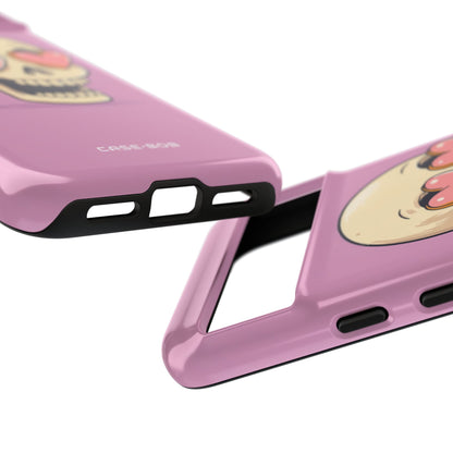 Heart Eyed Skull Google Pixel 8 Case - Tough