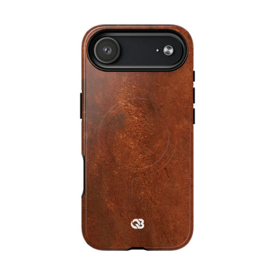 Oxidized Corten · Tough 2.0 Magnetic Phone Case for iPhone · Brown