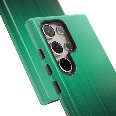 Emerald Cascade · Tough Phone Case for Samsung · Green