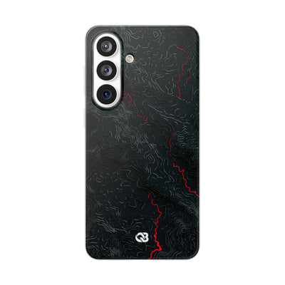 Crimson Rift · Lite Phone Case for Samsung · Black