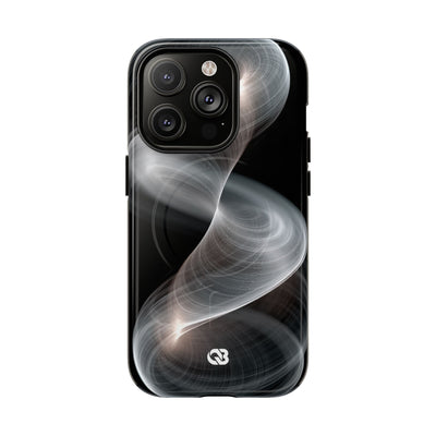 Luminous Vortex · Tough 2.0 Magnetic Phone Case for iPhone · Black