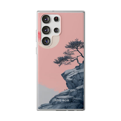 Crimson Moon Tree Samsung S23 Ultra Case - Soft