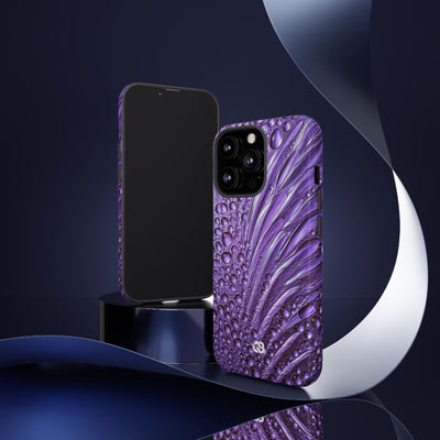 Violet Liquid Gel · Tough Phone Case for iPhone · Purple