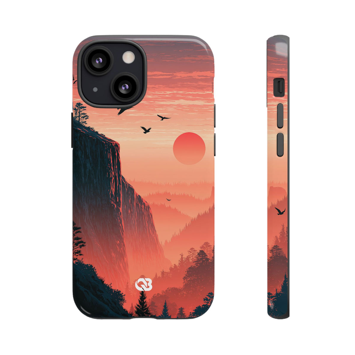 Canyon Dusk · Tough Phone Case for iPhone · Orange