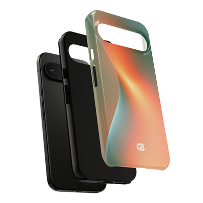 Radiant Contour · Tough Phone Case for Pixel ·  Orange