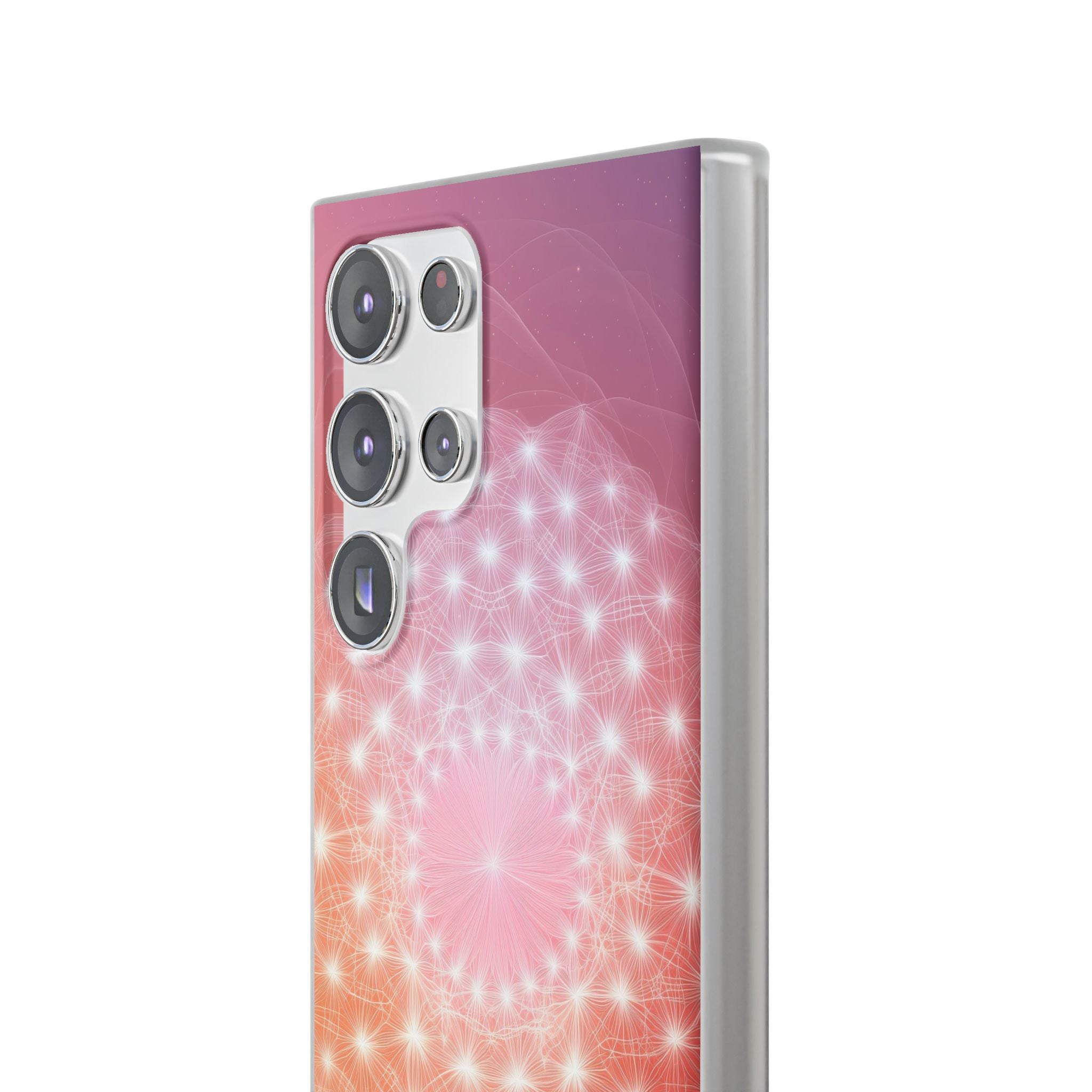 Radiant Stardust Mandala · Soft Mobilskal för Samsung