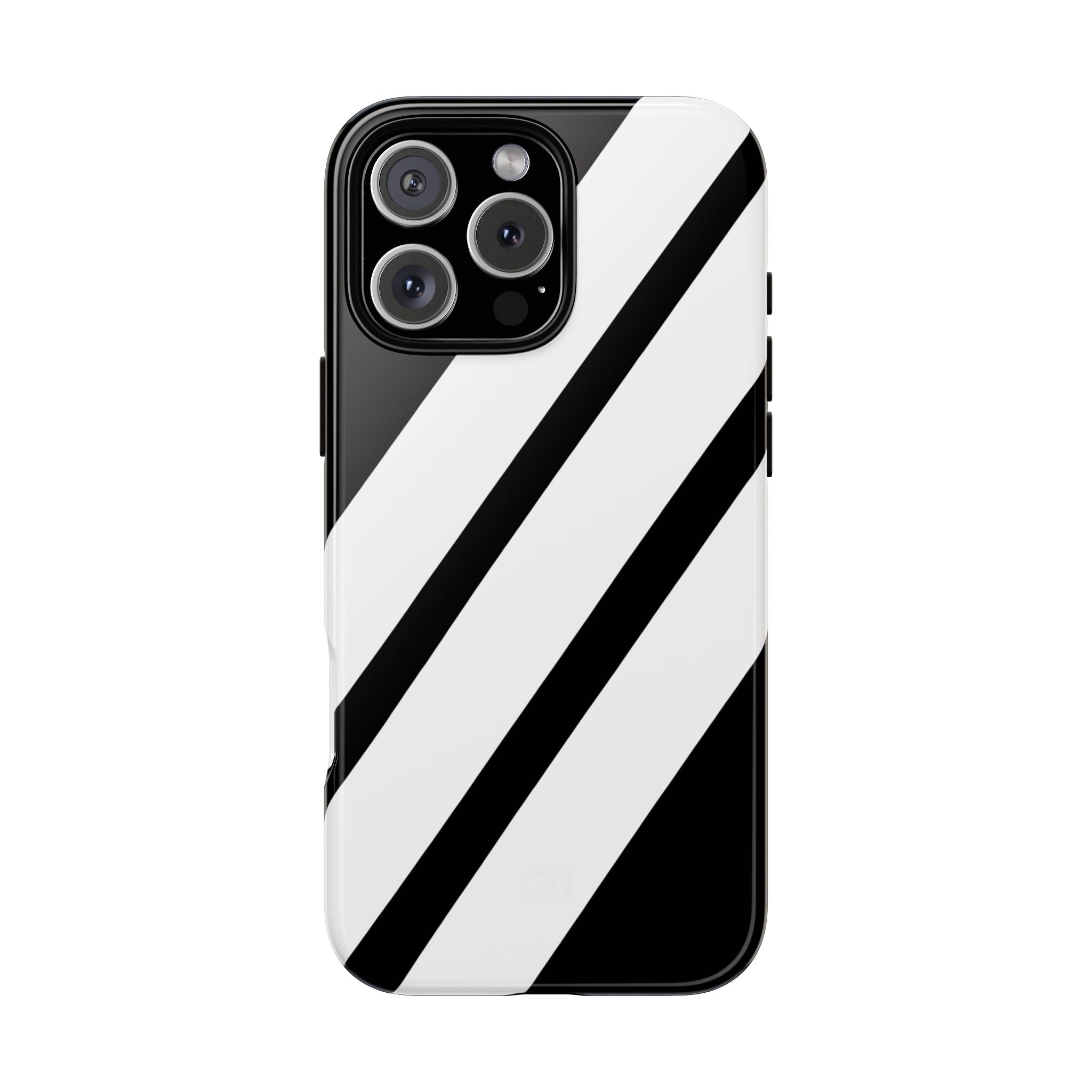 Obsidian White Bars · Tough Telefoncover for iPhone