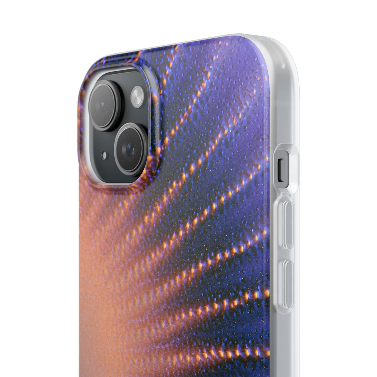 Luminous Aura Burst · Lite Phone Case for iPhone ·  Blue