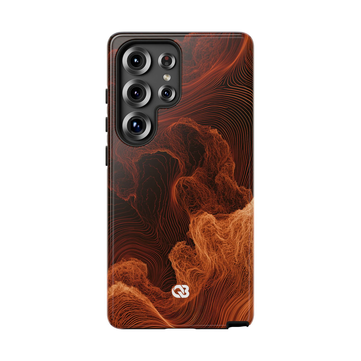 Amber Filament · Tough Phone Case for Samsung · Orange