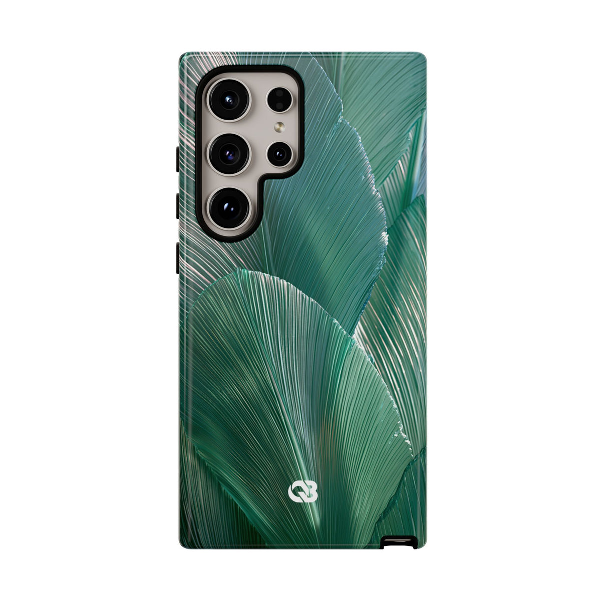 Translucent Fan Palm · Tough Phone Case for Samsung · Teal