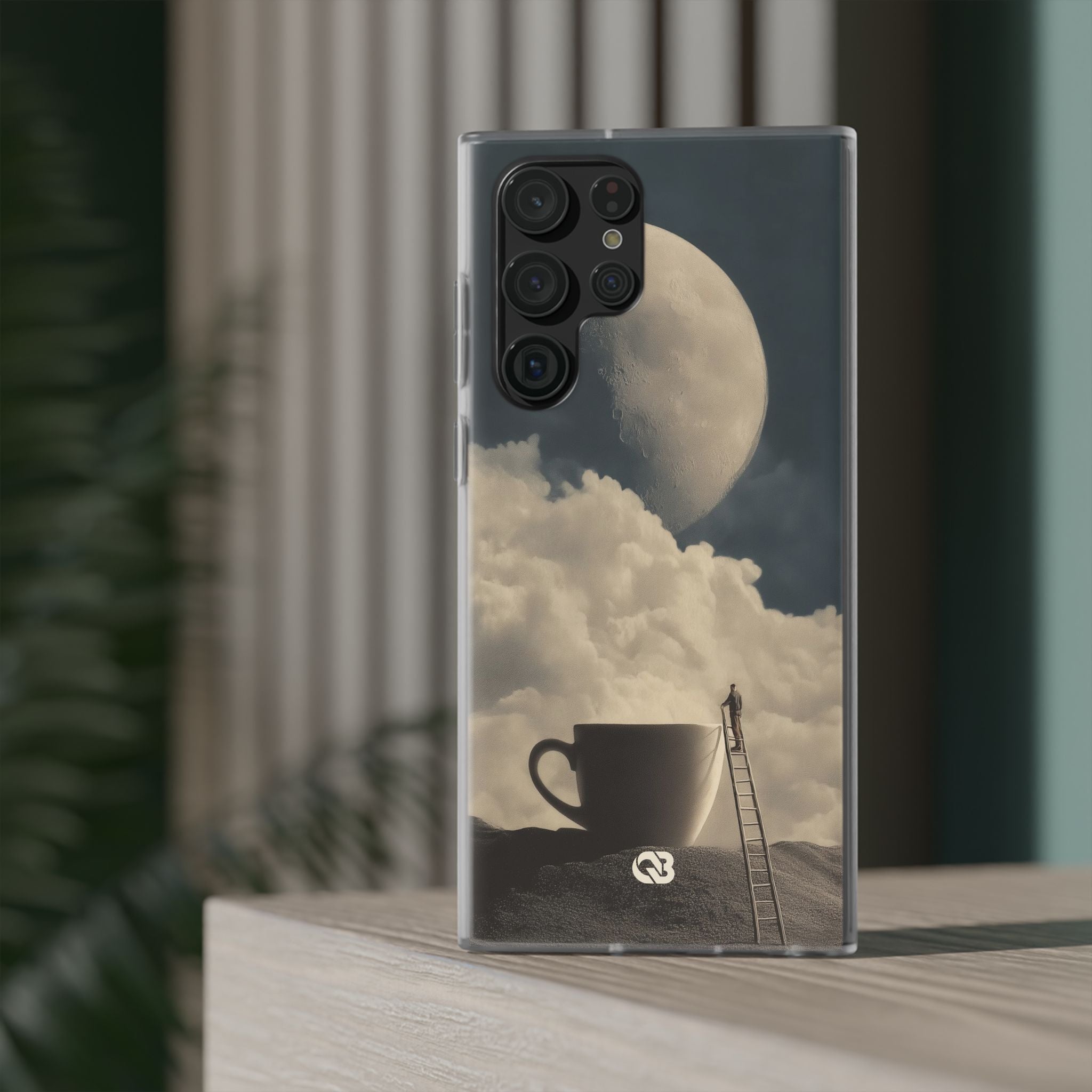 Midnight Brew Moon · Soft Phone Case for Samsung
