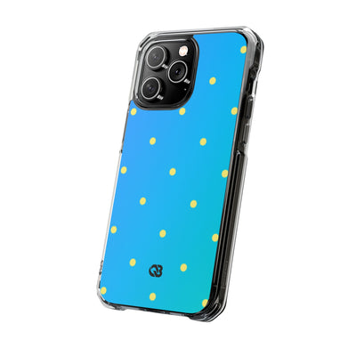 Cyan Sun Dots · Impact Θήκη για iPhone · Magsafe