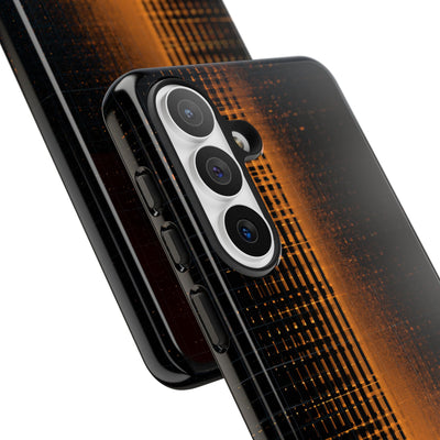 Amber Frequency · Tough Phone Case for Samsung · Orange