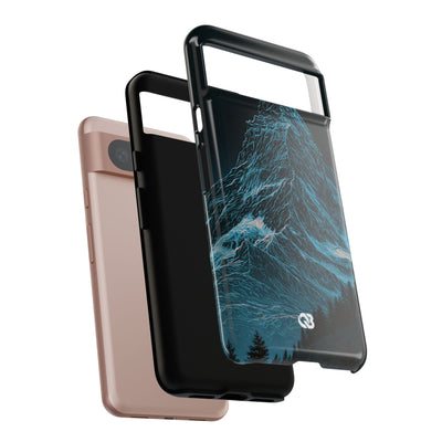 Glacial Alpine Peak · Tough Phone Case for Pixel ·  Blue