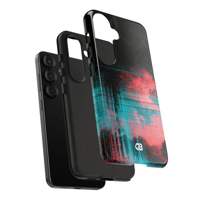 Digital Signal Drift · Tough Phone Case for Samsung · Black