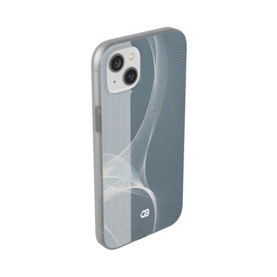 Slate Contour Drift · Lite Phone Case for iPhone ·  Grey