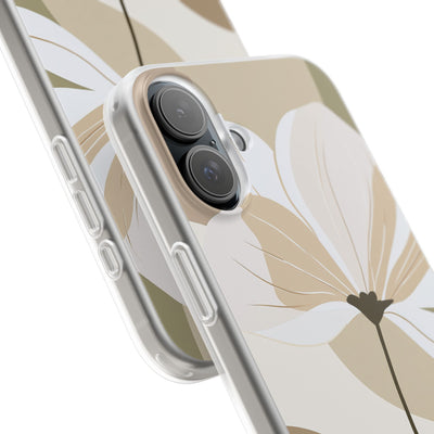Beige Lite Phone Case for iPhone - Sage Linen Magnolia