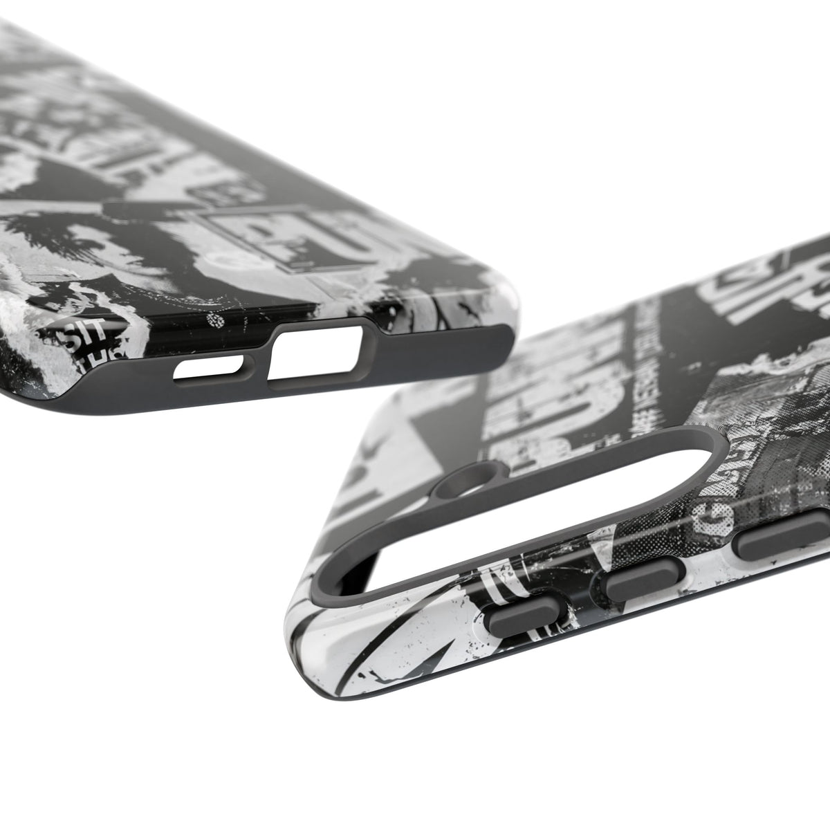 Underground Punk Collage · Tough Phone Case for Samsung · Black