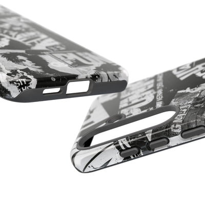 Underground Punk Collage · Tough Phone Case for Samsung · Black
