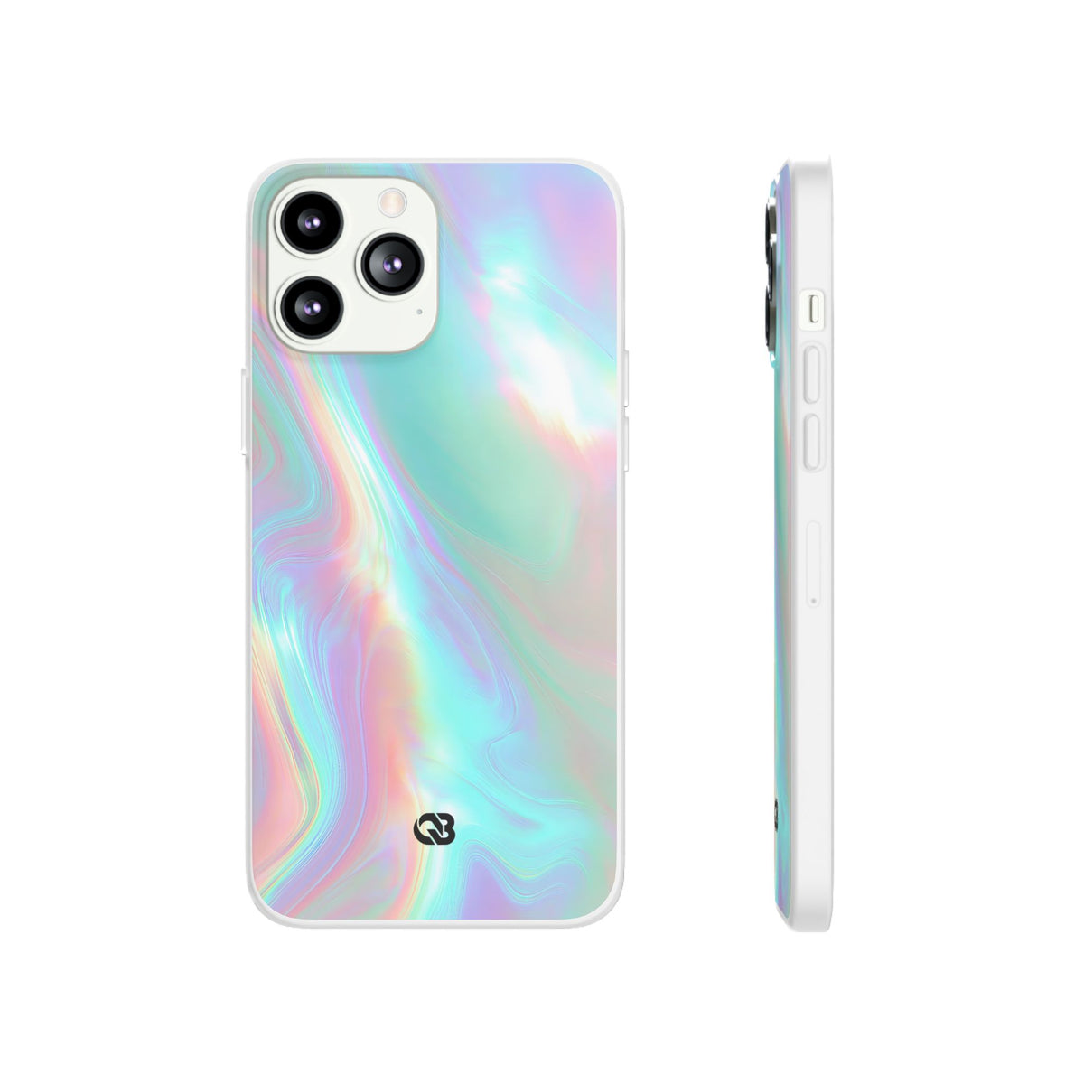 Prismatic Liquid Light · Lite Phone Case for iPhone ·  Teal