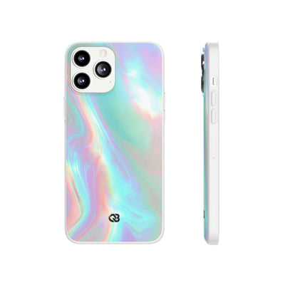 Prismatic Liquid Light · Lite Phone Case for iPhone ·  Teal
