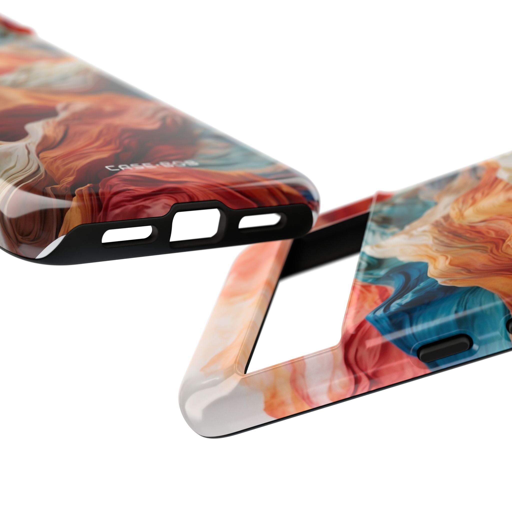 Fabric Peaks Cream Google Pixel 8 Pro Case - Tough