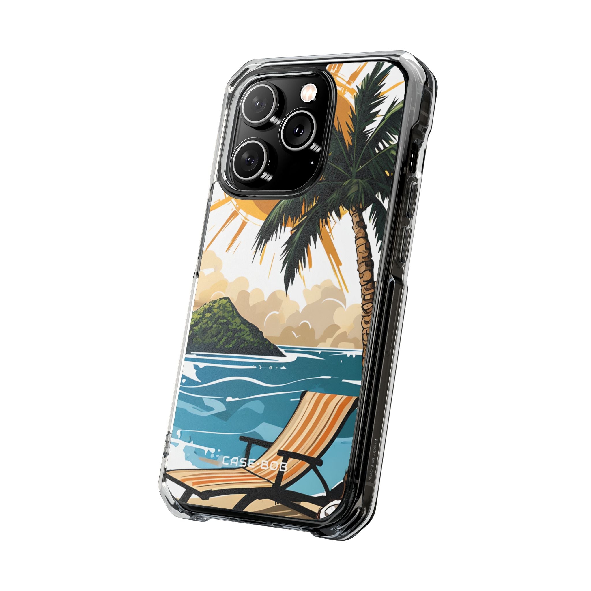 Sunny Palm Breeze iPhone 14 Pro Case - Impact