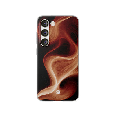 Solar Ember Flow · Lite Phone Case for Samsung · Orange
