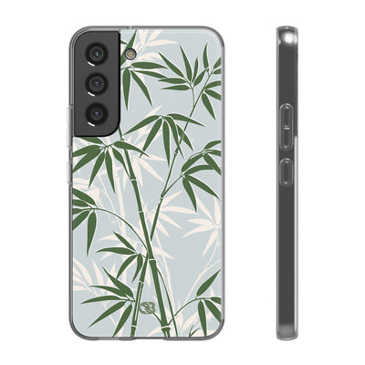 Green Lite Phone Case for Samsung - Kyoto Bamboo Canopy