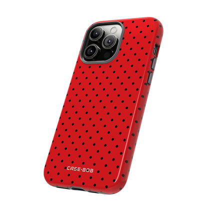 Crimson Dot Matrix iPhone 14 Pro Max -kovauskuori - Tough