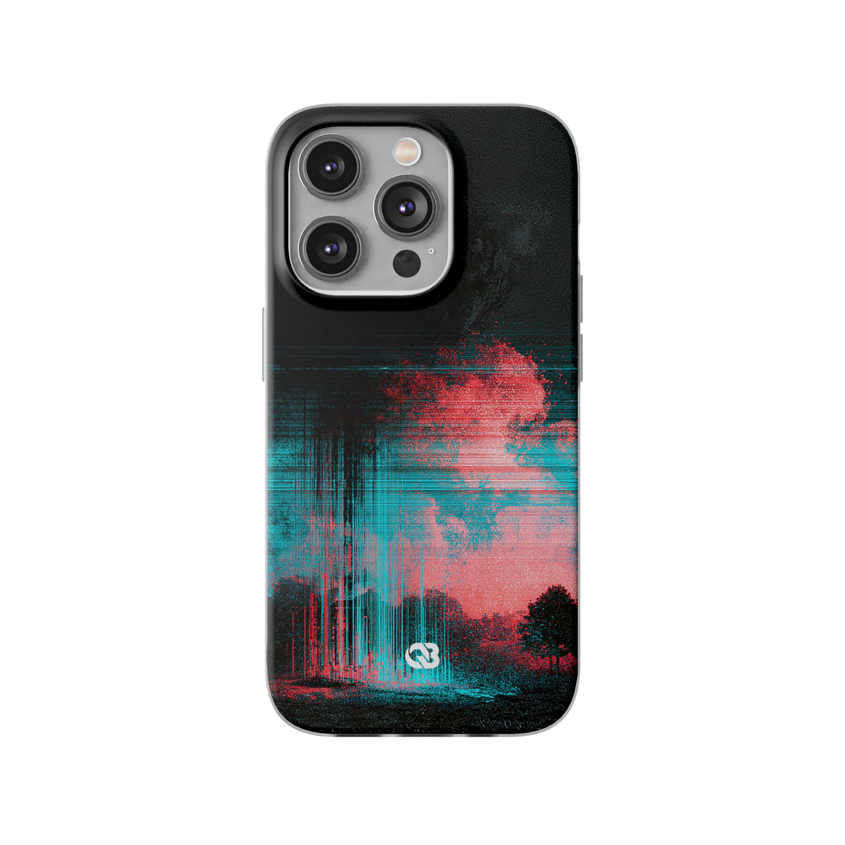 Digital Signal Drift · Lite Phone Case for iPhone ·  Black